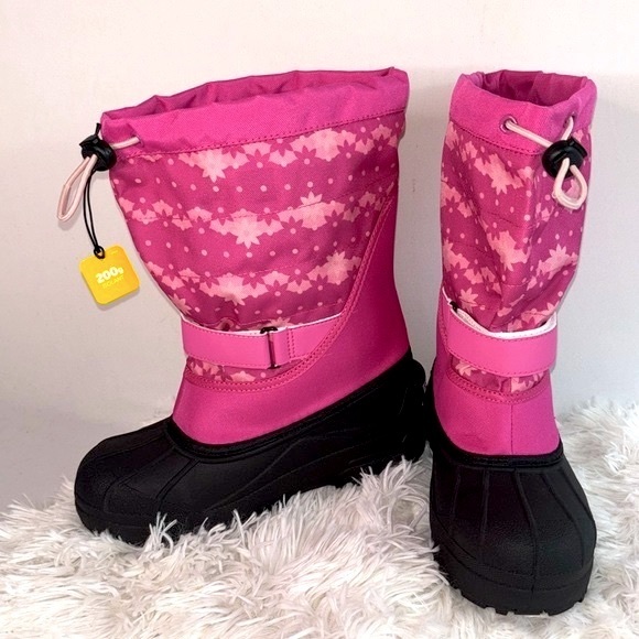 🆕 Columbia Big Girls Powderbug Plus II Waterproof Insulated Winter Snow Boots - Picture 5 of 15